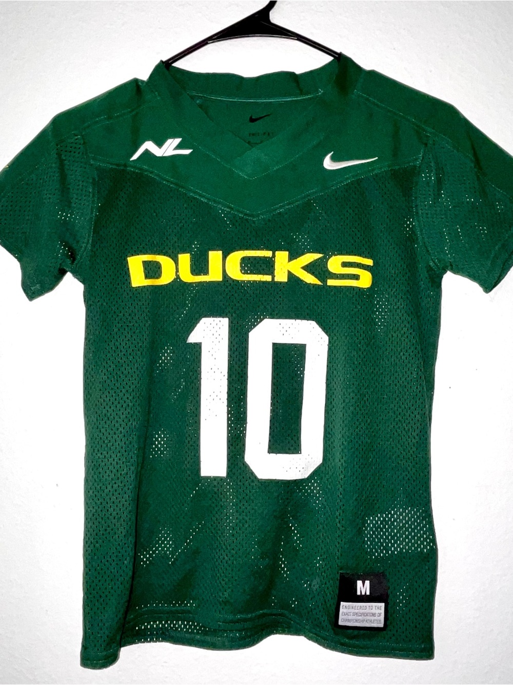Kids Nike Ncaa Oregon Ducks Warner jersey (M)